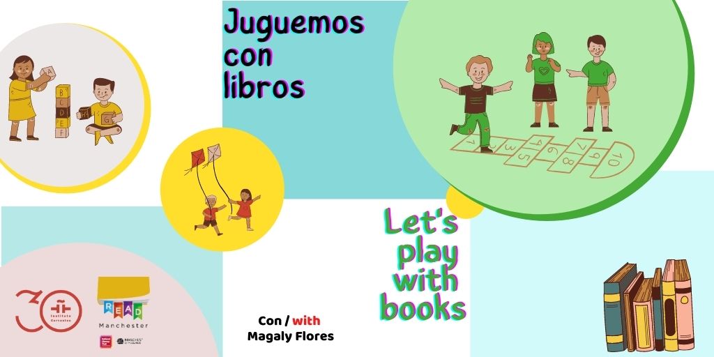 📚 'Let's Play with Books'. A face-to-face #storytelling to promote #children's #creativity with teacher @magalyflores22 🇪🇸🇬🇧Join us and discover 'The Spanglish Girl' by Natalia Simons. 📆18th September at 11.30 am. 🆓Book your place👉 bit.ly/ICMspanglish #ReadMCR #Manchester