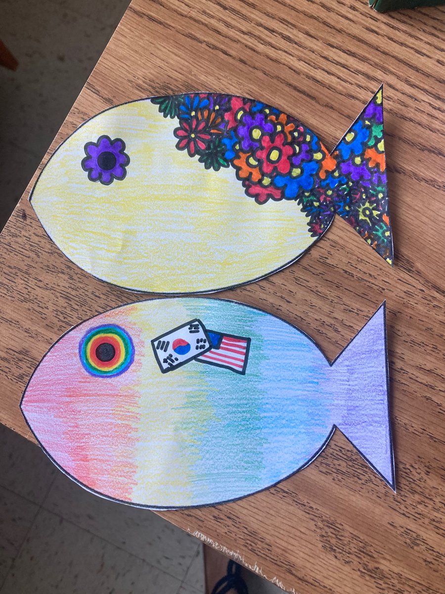 SchoolGbe's tweet photo. We learned about handling put-downs #copingskills #simonshook #schoolcounseling #fish #educator https://t.co/e4tQnHbHQr