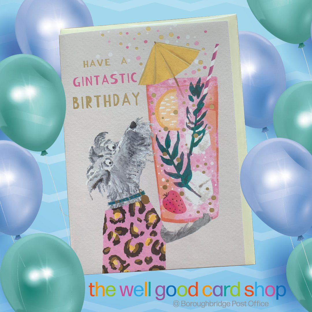 BoroughbridgePO's tweet photo. Did you know September is the most popular month for Birthdays! 🥳 Are you celebrating a birthday this month? 🗓
Pick the perfect card from The Well Good Card Shop located inside Boroughbridge Post Office! 🥳🎉🎂🎊🎈🎁🎂

#boroughbridge #boroughbridgepostoffice #northyorkshire https://t.co/itjLWxd7qp