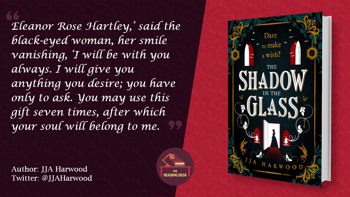 TheReadingDesk's tweet photo. ⭐️⭐️⭐️⭐️⭐️
#BookReview from Peter for
#TheShadowInTheGlass by @JJAHarwood 
https://t.co/Twu1mTEX92

A compelling story of murder, mystery and supernatural twists, all beautifully depicted in Victorian London.
#ReadingDesk #NetGalley @Harper360UK https://t.co/Uwgm5qoq5h