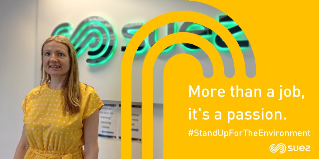 suezUK's tweet photo. “I'm ensuring we achieve our ambitious commitments, from #biodiversity improvements to the success of our #reuse shops and hub, and supporting local people into work, regardless of their background.” Karen from #SUEZuk https://t.co/r80q09u4uv #StandUpFortheEnvironment  @suez https://t.co/K7vcvnMN5H