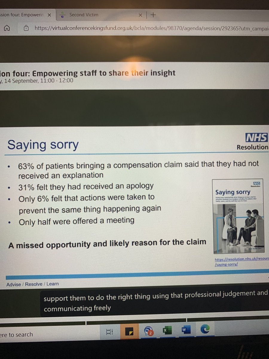 Saying sorry to patients and caters ⁦<a href="/Catgirl1205/">Cathrine Lund</a>⁩ ⁦<a href="/nhhoward/">Natasha Howard FCLIP</a>⁩ ⁦<a href="/NELFT/">North East London NHS Foundation Trust (NELFT)</a>⁩