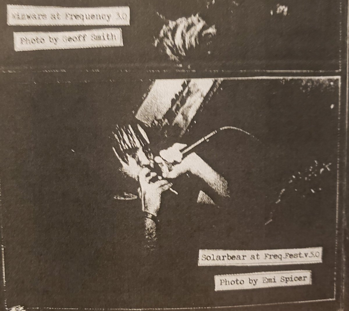 I wanna go to LA again and play music. I found my post-freqfest zine when I played as Solarbear and I miss it. 😭