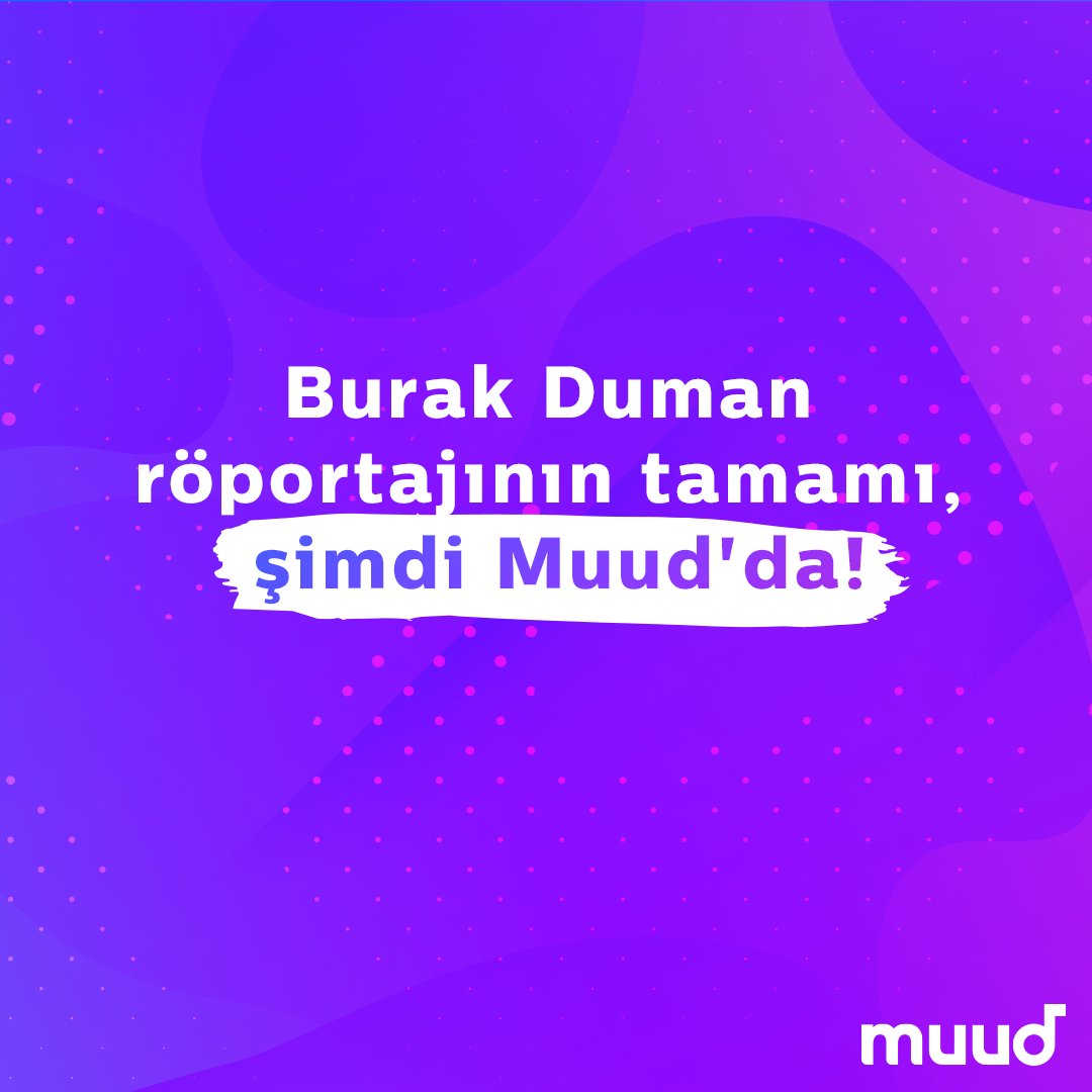Muudmzk's tweet photo. Yeni single çalışması ‘Aşk Başıma Vurdu’ ile hızlı bir çıkış yapan Burak Duman, Muud takipçilerinin sorularını yanıtladı. Sizden gelen soruların yer aldığı röportajın tamamı şimdi Muud’da. İyi okumalar!
https://t.co/LsYAViQ66o
#Muud #Muudluluk #BurakDuman https://t.co/ccqoY9rAEd