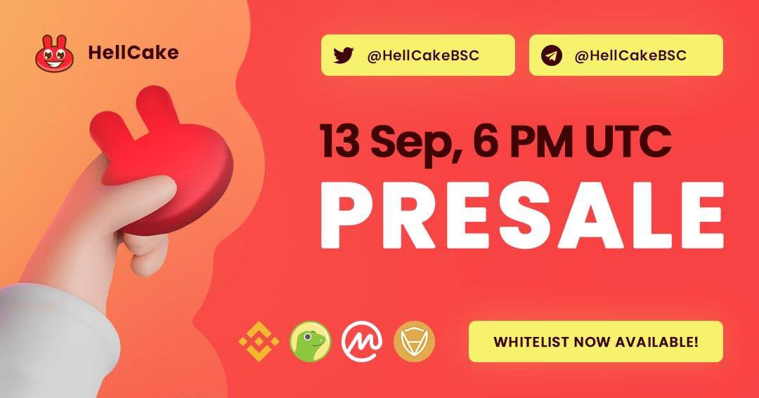 100XCryptoCoins's tweet photo. TODAY Presale on https://t.co/9mhA57yF8Y (13 Sep) at 6 PM UTC

🔐 Audited by TechAudit
🖼️ NFT integration soon
👨‍💼 Experienced &amp; Honest Team
💰 Big-budget Marketing

⬜️ Whitelist: https://t.co/7r86EKEMl0
👥 Telegram: https://t.co/nvTTGkm8Yp
🧁 Web: https://t.co/QCBSKjC3gM

DYOR https://t.co/BRwCfHqyGe