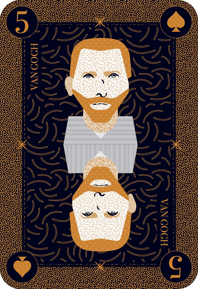 HeadsofCardsNFT's tweet photo. Will NFT's be the Van Gogh's of the future? Let us know what you think! #headsofcards #nft #nftart #CardanoNFT https://t.co/z6ncO17lab