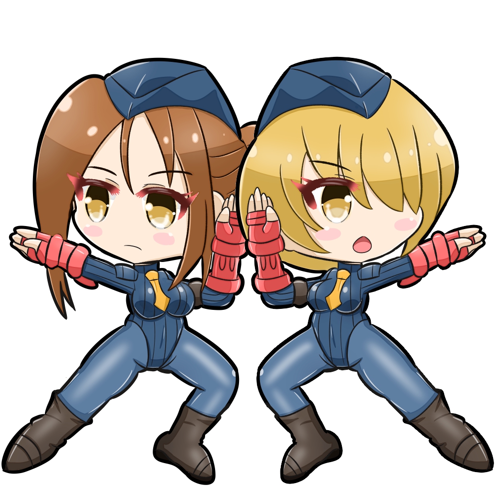 ガレージキット ストリートファイターZERO3 ユーリ&ユーニ ストリートファイターZERO3 ユーリ ユーニ セレクト絵アクリル