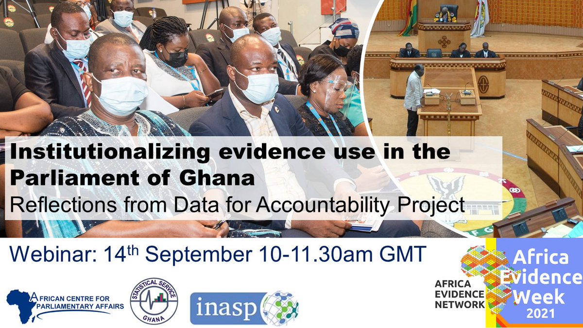 AcepaAfrica's tweet image. Mr. Omar Seidu: Effective democracy is all about accountability.#DataforAccountability project presents the opportunity for @GhanaParliament to access raw data to trace the progress of the implementation of the SDGs #AfricaEvidenceWeek2021