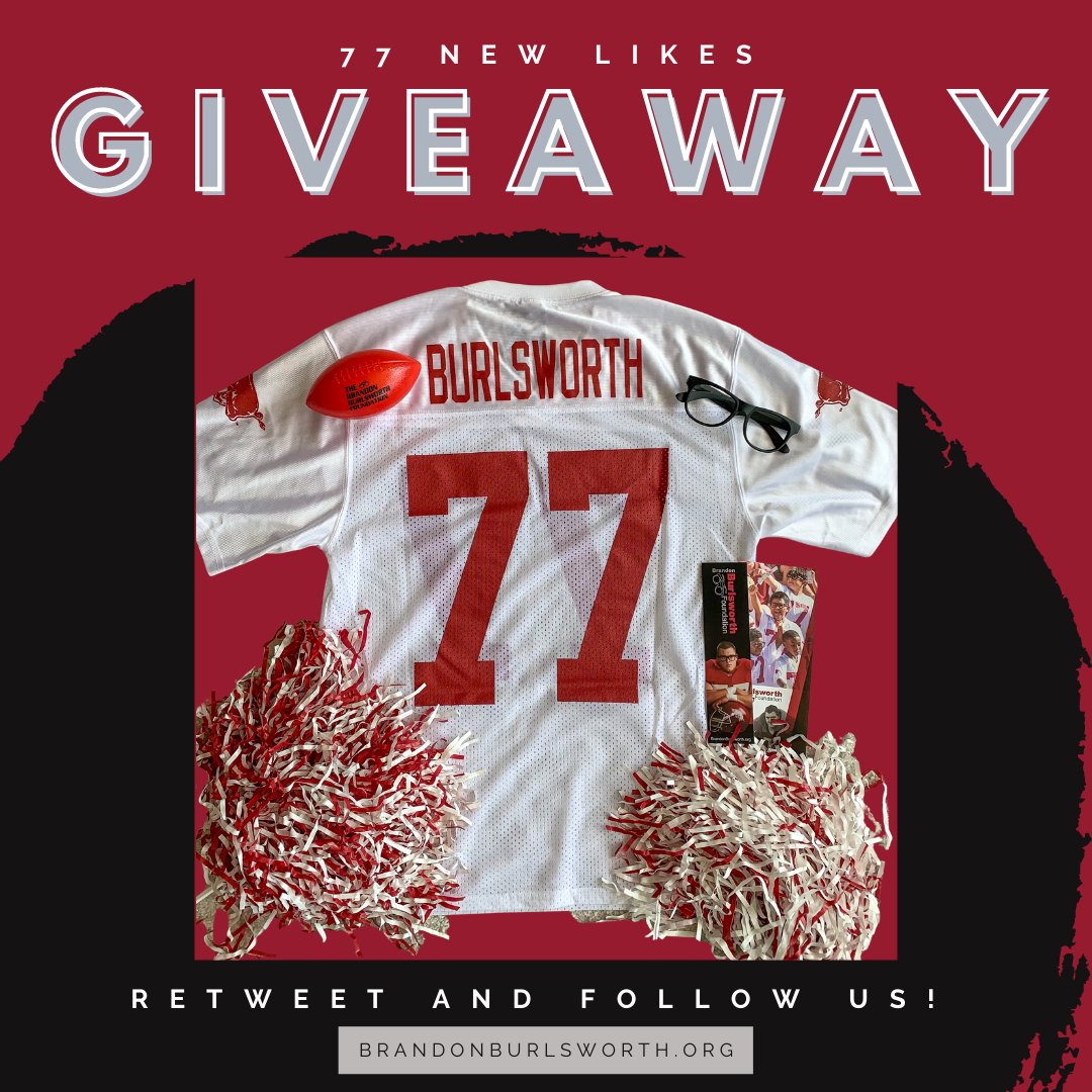 Burlsworth_Fdn's tweet photo. ‼️G I V E A W A Y‼️ Like this tweet, retweet and follow us for a chance to win! Once we hit 77 new likes a winner will be selected! https://t.co/0RgMYOKqCV