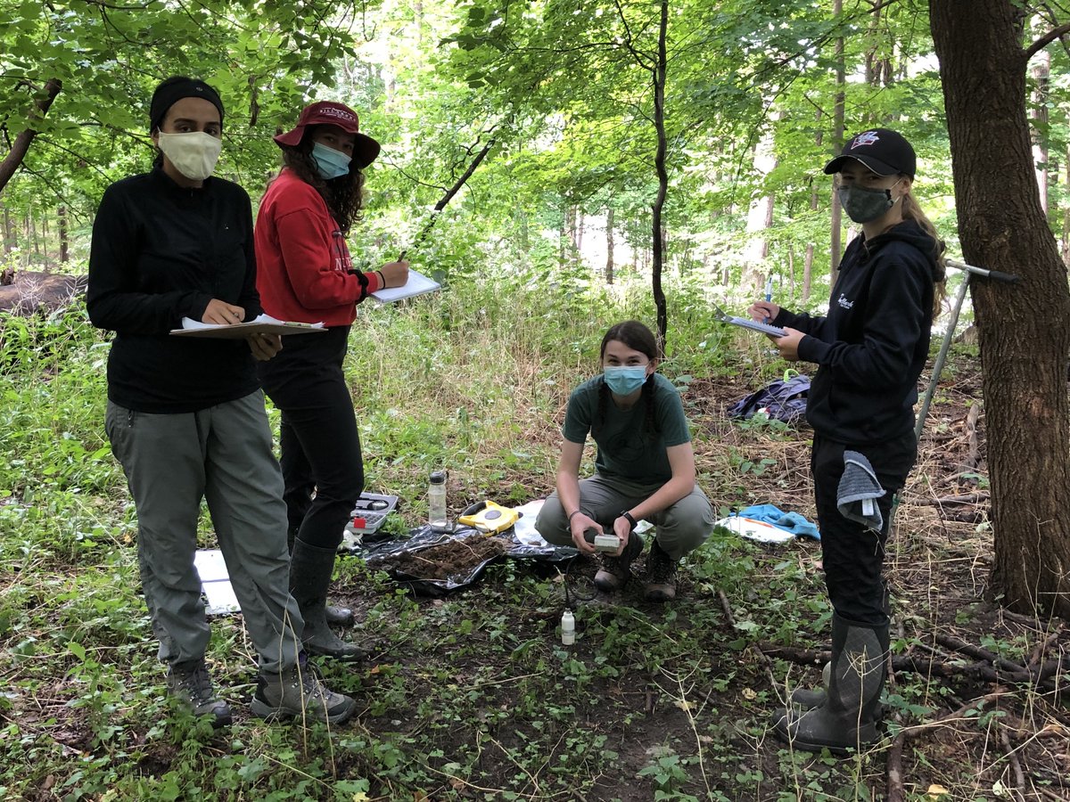 In person undergrad fieldwork teaching is back!

ENVIRSC 4BB3: Field Techniques in Hydrology

Students are collecting and analyzing soils, geochemical and hydrological data to assess the feasibility of restoring a coldwater marsh on McMaster's west campus.