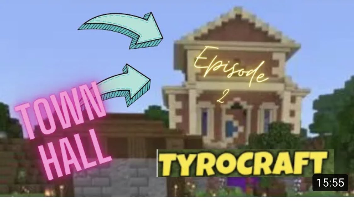 MineCraft:TyroCraft SMP Town Hall/Server Tour. youtu.be/rfb8qZ-gpSQ via <a href="/YouTube/">YouTube</a>