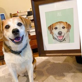 We've got some happy chaps here featured in our classic minimalistic #petportrait design.🖼️

Simply choose your design, background colour and type in their name, upload a photo and we'll do the rest👉 purrandmutt.com

The #purrfect keepsake that will last a lifetime.