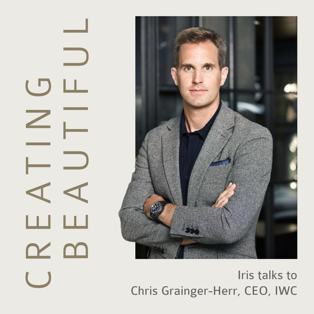 RJCJewellery's tweet image. [podcast] #CreatingBeautiful Ep 1: Chris Grainger-Herr, CEO of @IWC  

@irisvdvbelgium chats with Chris Grainger-Herr about his vision to create the most responsibly-sourced #watches in the market.

loom.ly/R7G48SI

#leadership
#SDGs
#sustainability