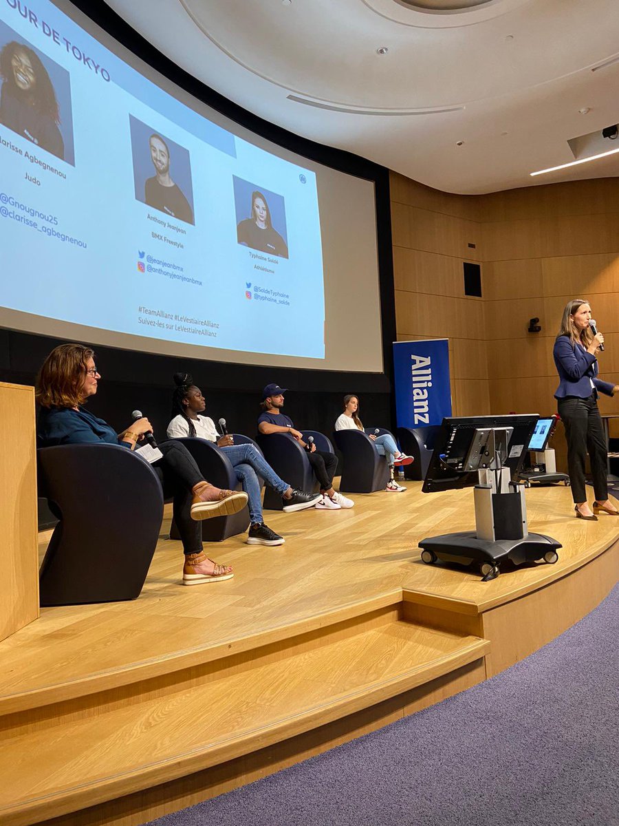 Les membres la Team Allianz, de retour des Jeux Olympiques et Paralympiques de Tokyo 2020, sont venus partager cette expérience inoubliable avec les #Allianzers. 

Des questions à leur poser ? Faites-le en commentaire ! 🤗