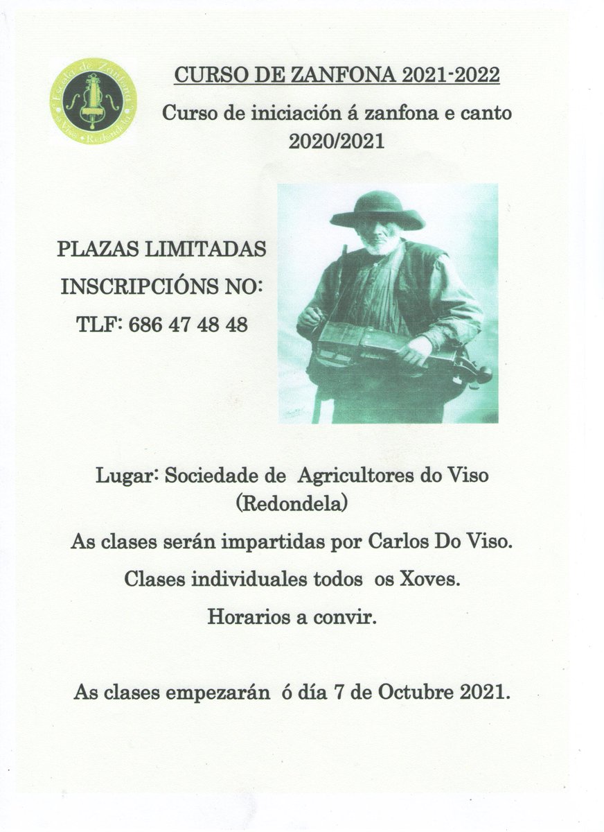 Outro ano máis. Vinde probar.