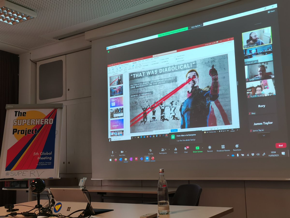 SUPERHProject's tweet image. "That was diabolical!" - Ultraviolence, Hypermasculinity and Depravity in The Boys by Daniel J. Connell! @DanConnell 

#SUPERV #SuperheroProject #SuperheroConference #TheBoys @TheBoysTV #Ultraviolence #AmazonPrimeVideo