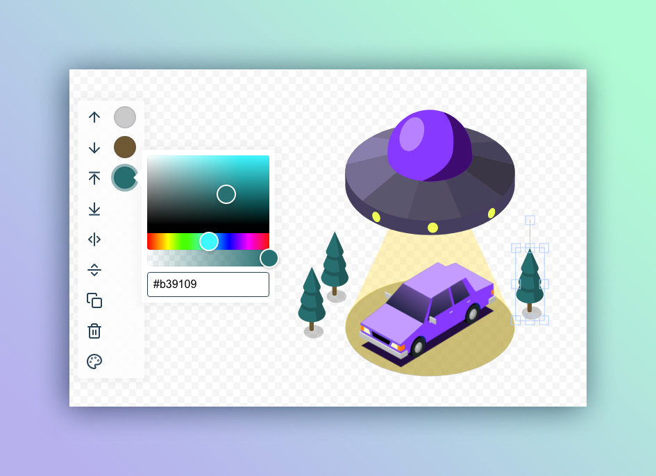ComposableArt's tweet photo. Did you know you can customize the colors of your illustrations in the Composable app? No you didn't because it's a brand new feature!!! 😎 Go check it out. https://t.co/5lkvQ2cT4b
