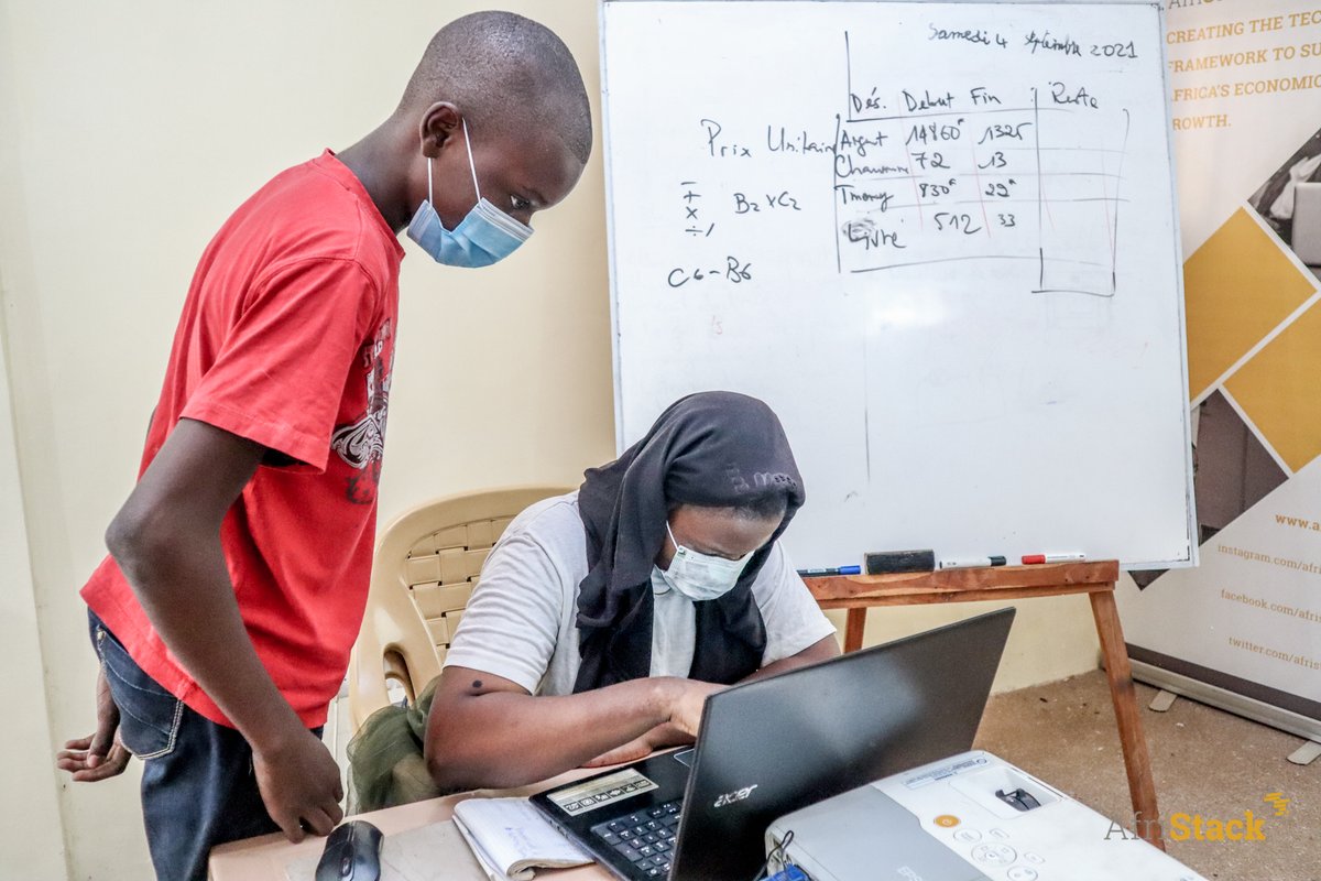 afristack's tweet image. #AfriStack #Tech4Kids - USEFUL HOLIDAYS
Our young people of Useful Holidays received basic notions in Microsoft Excel, apparently fun for them to use.
#Education #team228 #TgTech #InnovTogo #stem #iot #AI #electronique #robotique