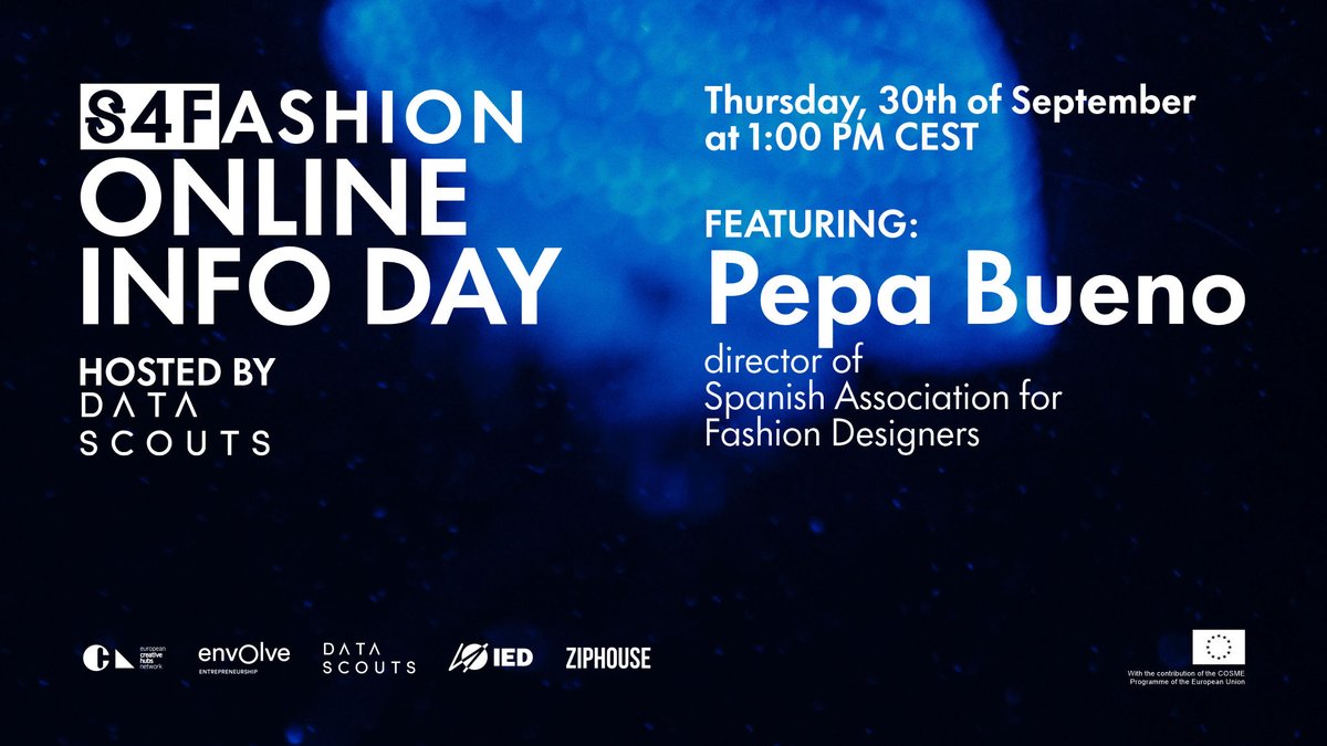 ☀ We are glad to announce our special guest, keynote speaker, Pepa Bueno, director of Asociación Creadores de Moda de España! 👇Get your ticket, and learn more about Pepa Bueno and her presentation on #SlowFashion! lnkd.in/dNpVBp8P #sustainablefashion #circularfashion