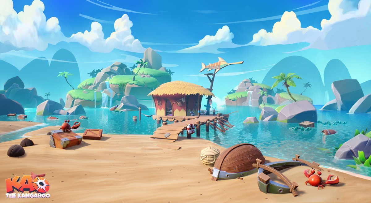 Kaothekangaroo's tweet photo. What's going on on the Hopalloo Island? #KaoTime #kaothekangaroo
➡️ https://t.co/evlQxCDUJt https://t.co/GPWQVIsXZ3