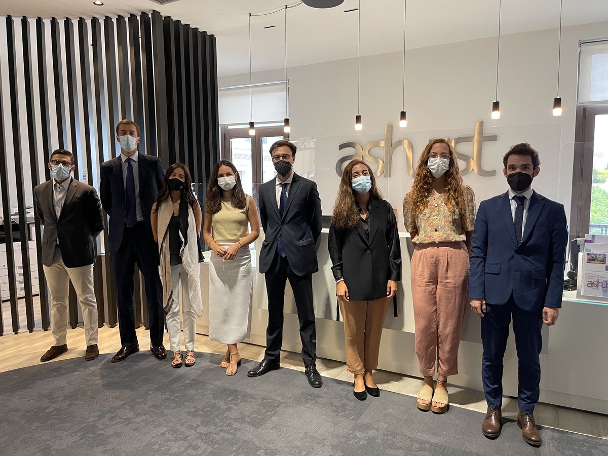 🎉🎉Hoy damos la bienvenida a los abogados y alumnos del Máster de Acceso a la Abogacía que se incorporan a nuestra oficina de Madrid. Estamos muy contentos de recibirles y les deseamos lo mejor en esta nueva etapa que comienzan en <a href="/ashurst/">Ashurst</a>