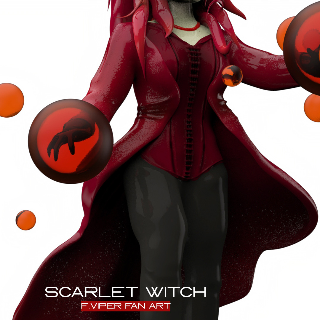 Wanda Maximoff 3DFanArt 
By Folk.Viper

#3dart #3dmodeling #WandaVision #MarvelStudios #artwork #art #ScarletWitch #WandaMaximoff #3Dartist #rendering #Thailand #DisneyPlus