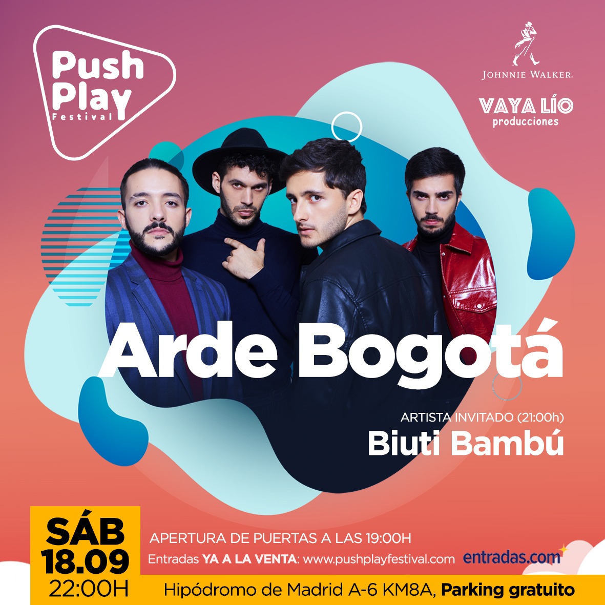 MADRID!!!

4 DÍAS Y AGOTANDO ENTRADAS!

CORRED!!⬇️⬇️
entradas.com/event/arde-bog…