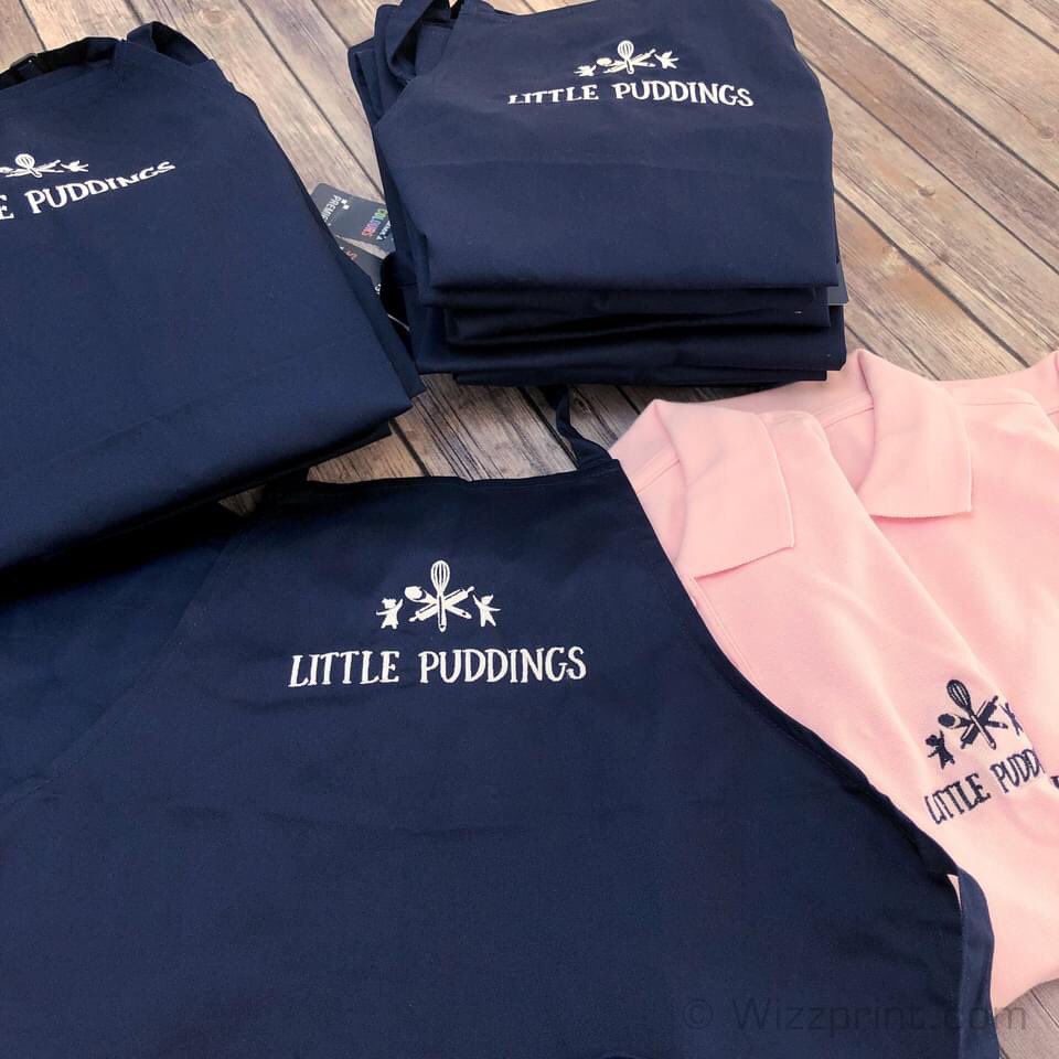 Don your aprons in style with Wizzprint – we have a huge range of apron styles to suit your brand. Ask us for our ideas.