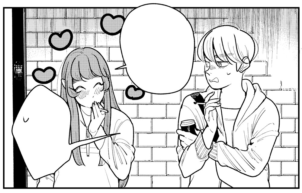 \明日昼12時👵👩最新話公開/
『そしてヒロインはいなくなった/ばったん』

最新話のコマをチラ見せ…💋
恋のライバル?のはずが、どんどん仲良くなっている妙子とみちる。最新話のみちるは本当にかわいそうで可愛いのでぜひ読んで欲しい…。

まだまだ全話公開中ですヨ。
https://t.co/kZoUUwHi9a 