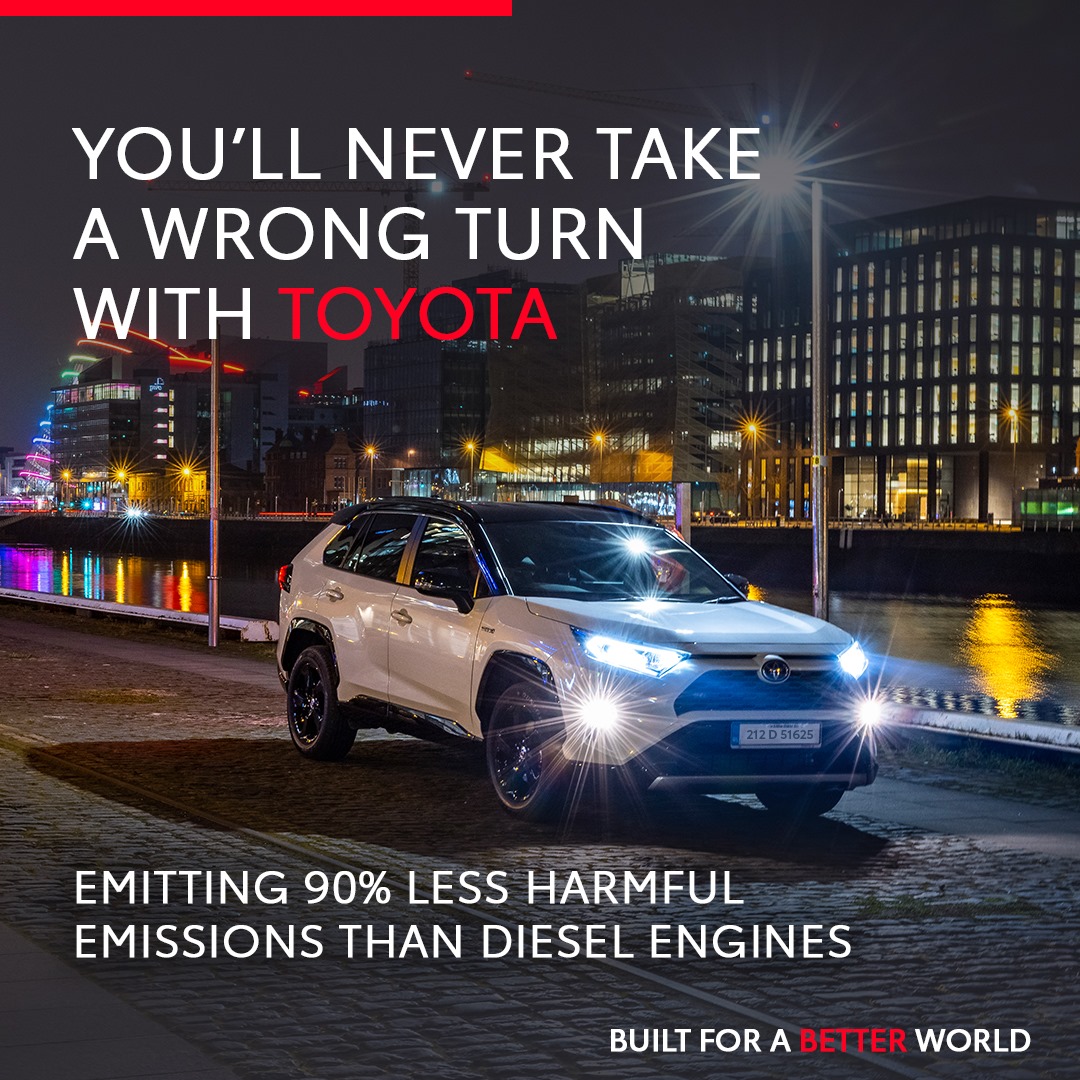 CKBlackrock's tweet photo. Work towards a cleaner tomorrow by reducing your emissions today. You’ll never take a wrong turn with Toyota #BuiltForABetterWorld https://t.co/qnDM9KK9pM