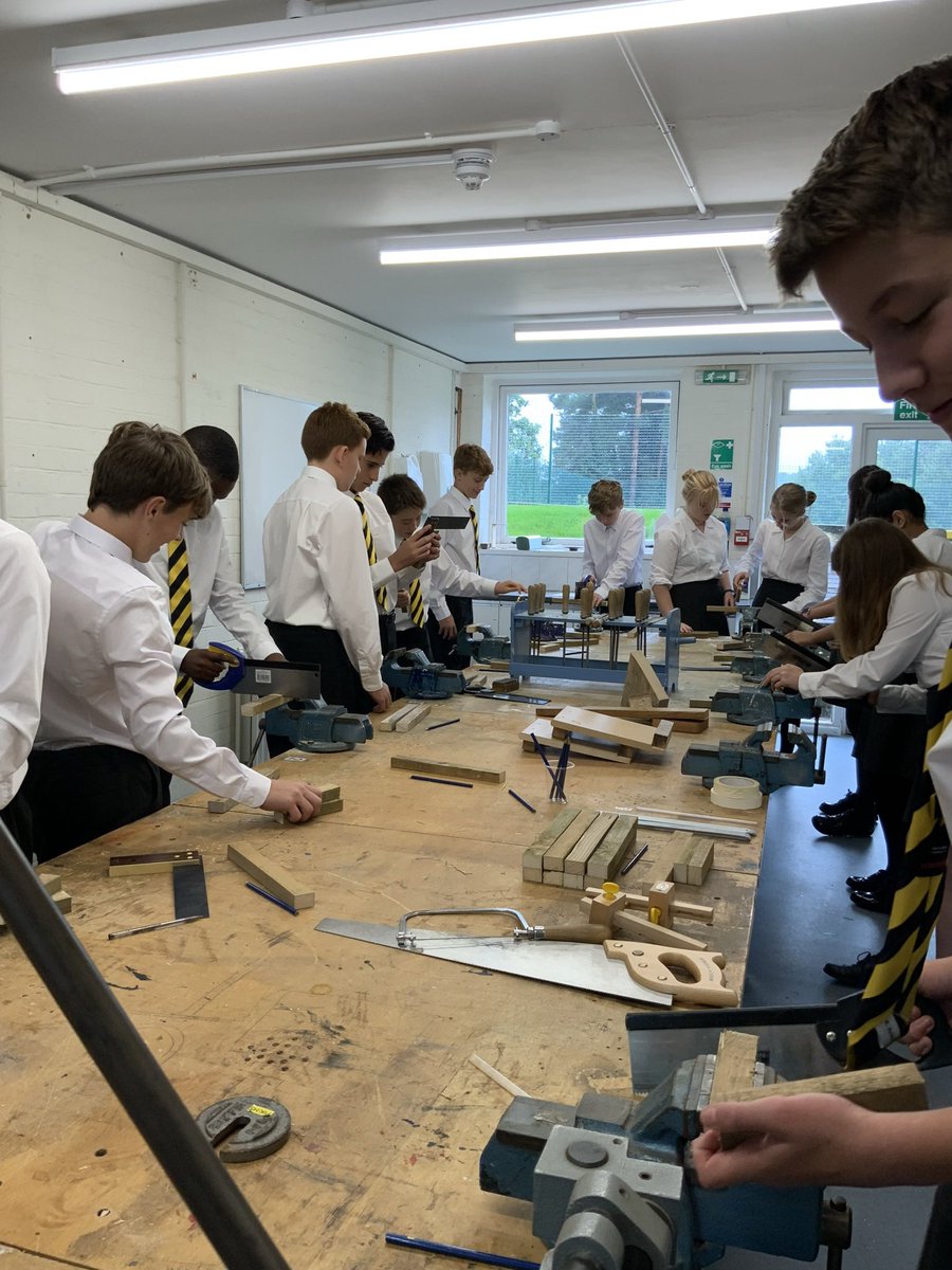 First Wood Joint lesson of the term#OratoryEndeavour#OratoryCyriosity