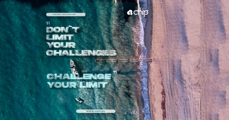 chipmarketplace's tweet photo. Hello everyone, Hope your day is going good! Each day we are faced with different challenges, How you react to them is what Matter. Don't Limit your Challenges, CHALLENGE YOUR LIMITS. Change people's perspective about situation, there is always good

https://t.co/blZLkMXjVw https://t.co/M6wOJQucPp