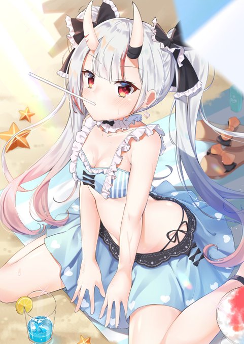 水着お嬢
#百鬼絵巻 