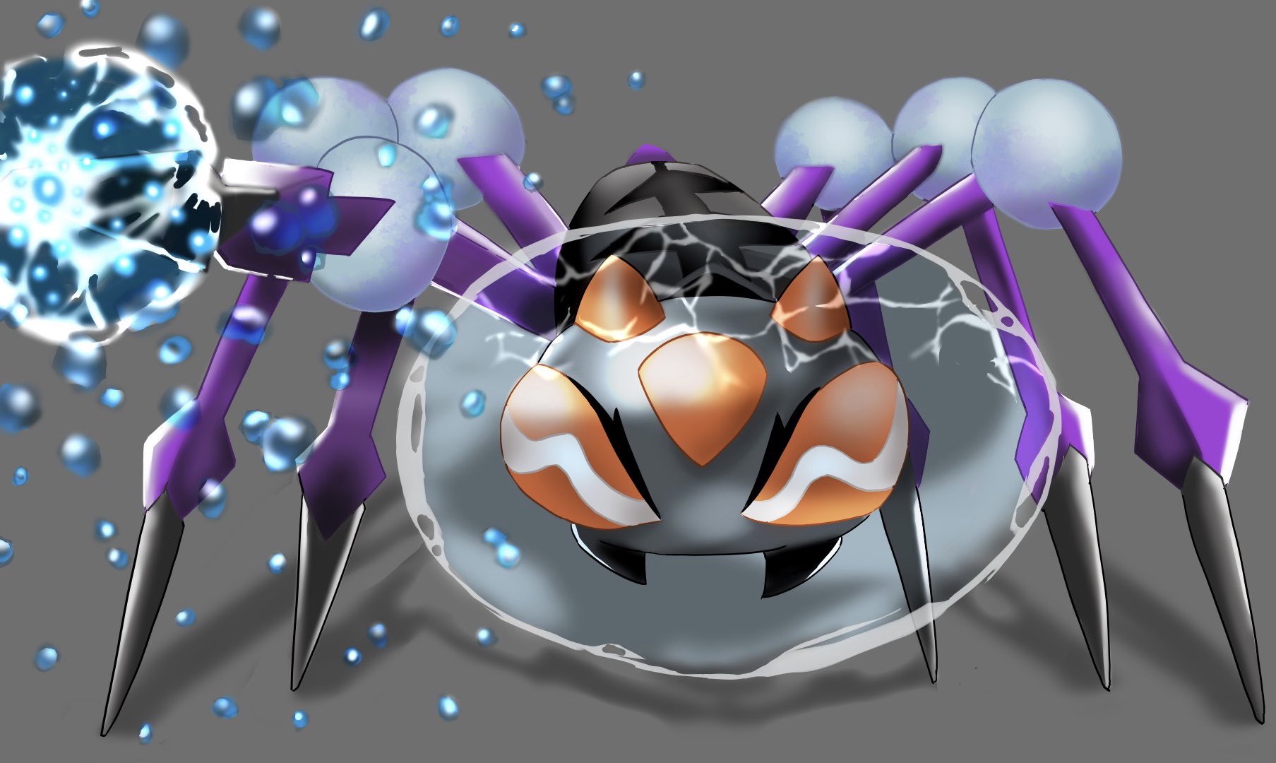 ユウキ 絵描くのちょい久です ポケモンイラスト オニシズクモ T Co 4tggjnzj95 Twitter