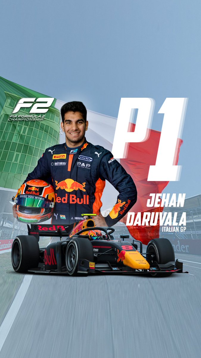 FRIndiaOfficial's tweet photo. We congratulate @jehand98 for an absolute stellar performance at "The temple of speed"!

The @formula2 driver for @redbullracing academy commanded the second sprint race from start to finish after a brilliant start.

#Formula2 #roadtof1 #indiasfastestsport #formularegionalindia https://t.co/drkRMxSW40