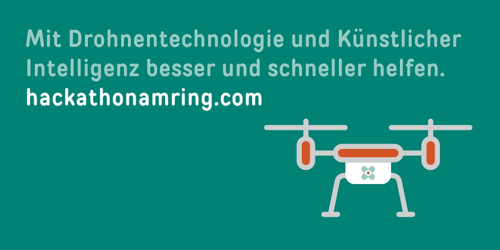 Wir wollen die Live-Bild Übertragung von <a href="/EmergencyEye/">EmergencyEye.de</a> beim #hackathonamring um weitere Bilddaten von mobilen Sensoren erweitern und mit #KI noch bessere Entscheidungsgrundlagen für die Verantwortlichen liefern. hackathonamring.com