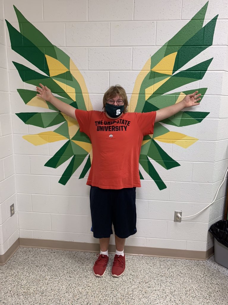 SenecaFamily's tweet photo. Our #LRHSD Seneca Occupational and Adult Readiness (SOAR) program students working hard in Mrs. Meyers’ class in our school store—The Talon. https://t.co/2lcY1MPZ2d