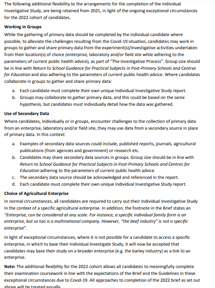 PdstStem's tweet photo. FAO Agricultural Science teachers. The IIS brief for the 2023 cohort is available on SEC website here: https://t.co/jZWdt3B87F Teachers should also check the information note for the 2022 cohort here: https://t.co/YZZKktyi9S 
@ScoilnetPPrim https://t.co/kcnXyEgZVQ