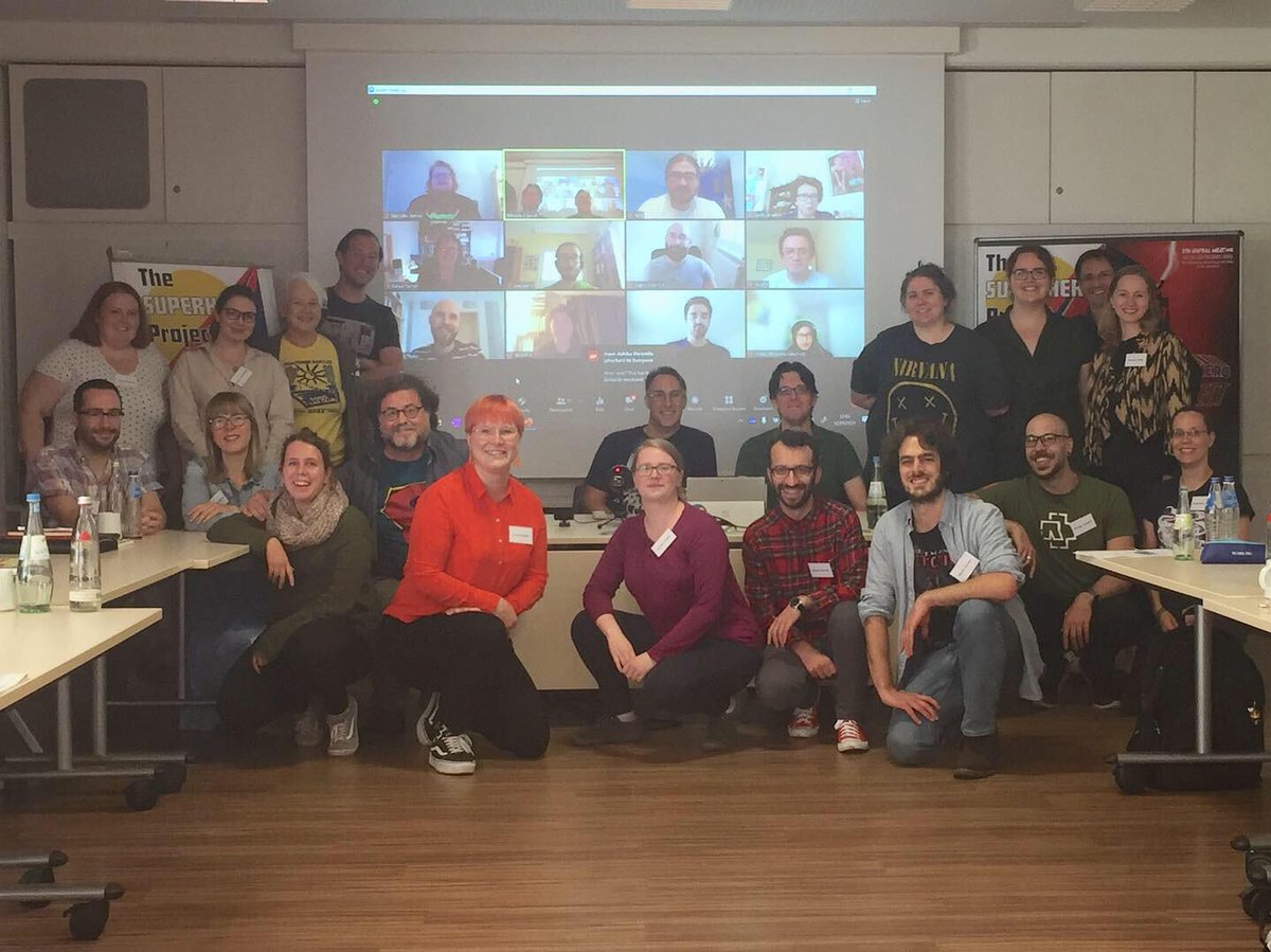 SUPERHProject's tweet image. That's a wrap for #SUPERV! This was our best conference yet with some fantastic presentations from amazing delegates! Tried to tag as many as I can.

Expect more images and comments in the following days!

#SuperheroProject #SuperheroConference