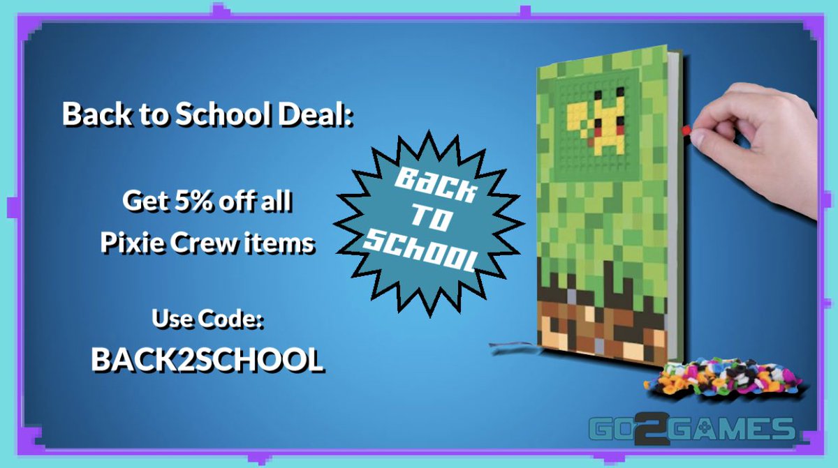 GO2GAMES's tweet image. GO2PRODUCT TUESDAY🔥

Get 5% off on all Pixie Crew items with our promo code : BACK2SCHOOL

go2games.com/catalogsearch/…...

#go2games #pixiecrew #croydon #back2school #schoolgear #schoolaccessories #schoolequipment #smallbusiness #shoplocal #shopsmalluk