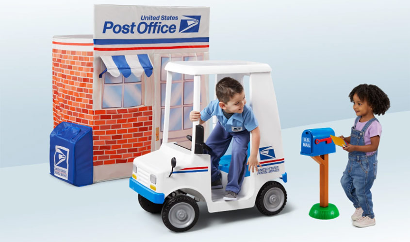 Thanks <a href="/BuzzFeed/">BuzzFeed</a>! The licensed <a href="/USPS/">U.S. Postal Service</a> delivery truck ride-on has been voted one of the top toys of 2021 for toddlers. buzzfeed.com/jmihaly/best-t…