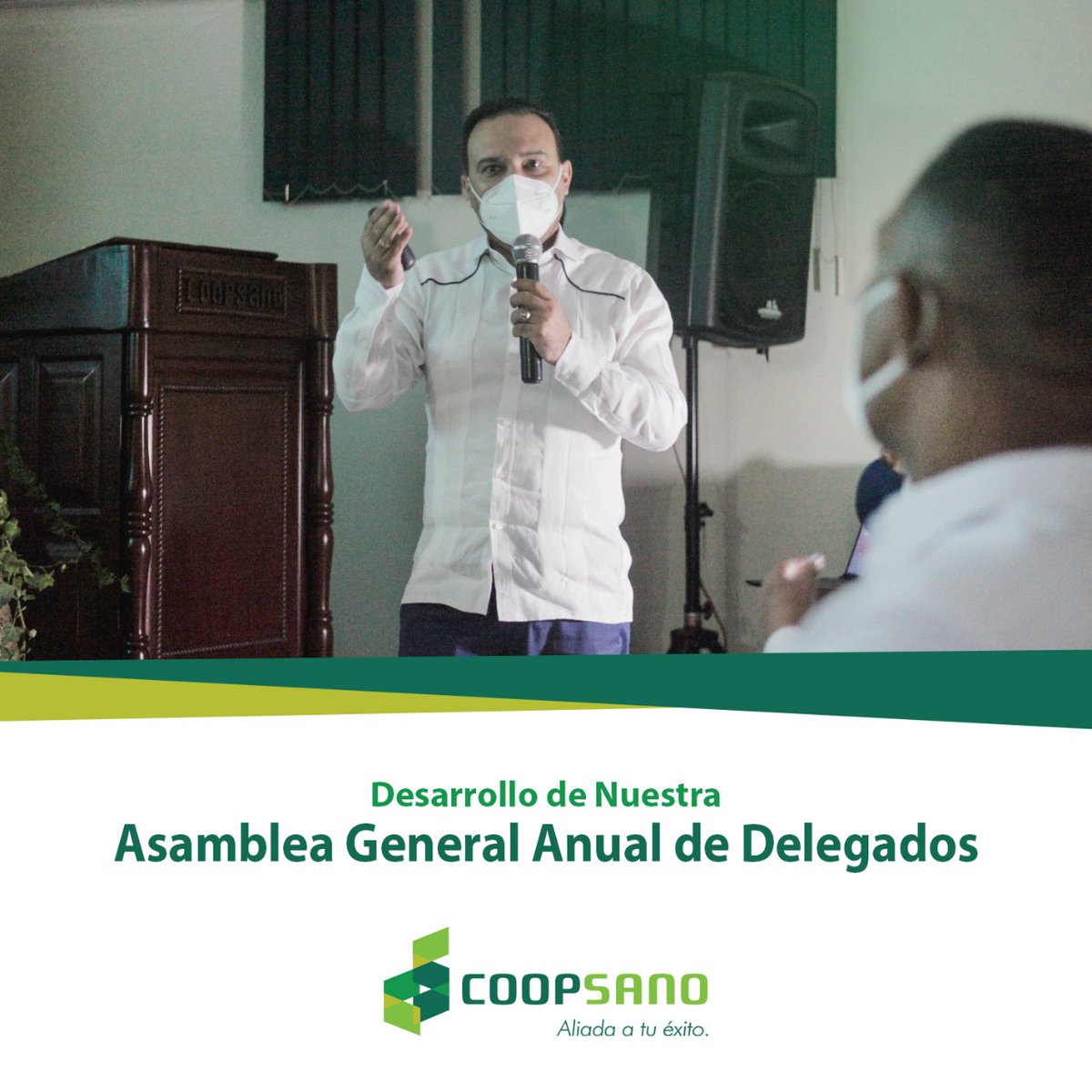 𝗖𝗢𝗢𝗣𝗦𝗔𝗡𝗢 𝗖𝗘𝗟𝗘𝗕𝗥𝗔 𝗔𝗦𝗔𝗠𝗕𝗟𝗘𝗔 𝗚𝗘𝗡𝗘𝗥𝗔𝗟 𝗗𝗘 𝗗𝗘𝗟𝗘𝗚𝗔𝗗𝗢𝗦 𝗣𝗘𝗥𝗧𝗘𝗡𝗘𝗖𝗜𝗘𝗡𝗧𝗘 𝗔𝗟 𝗣𝗘𝗥𝗜𝗢𝗗𝗢 2019-2020
 COOPSANO, 𝘈𝘭𝘪𝘢𝘥𝘢 𝘢 𝘵𝘶 é𝘹𝘪𝘵𝘰. 🤝
Visítanos hoy en: coopsano.com 🎯
#santiagorodriguez