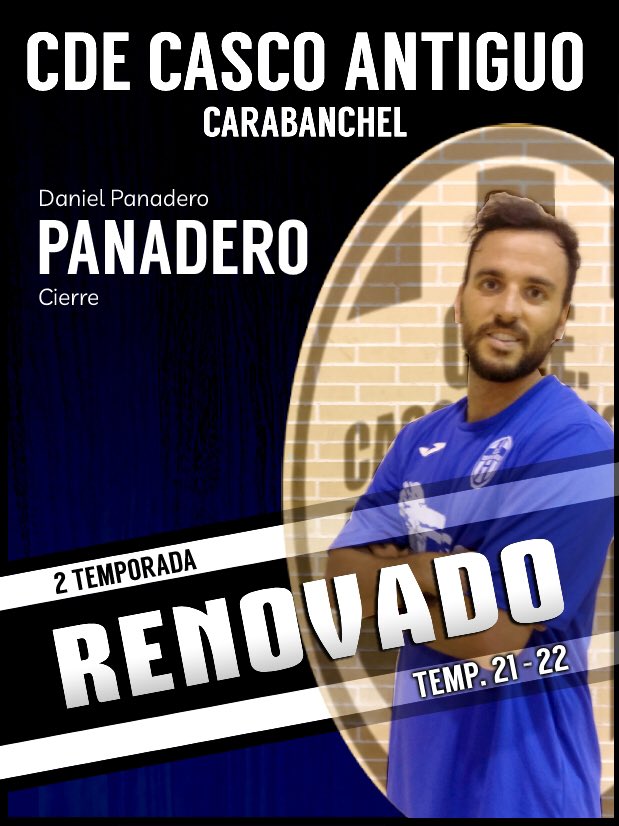 📝 RENOVACIÓN‼️
⚽️ SENIOR MASCULINO
🏆 TERCERA DIVISIÓN

La zurda de <a href="/danilson92/">Daniel Panadero</a> seguirá estando al servicio de nuestro equipo otra temporada más 👟💥