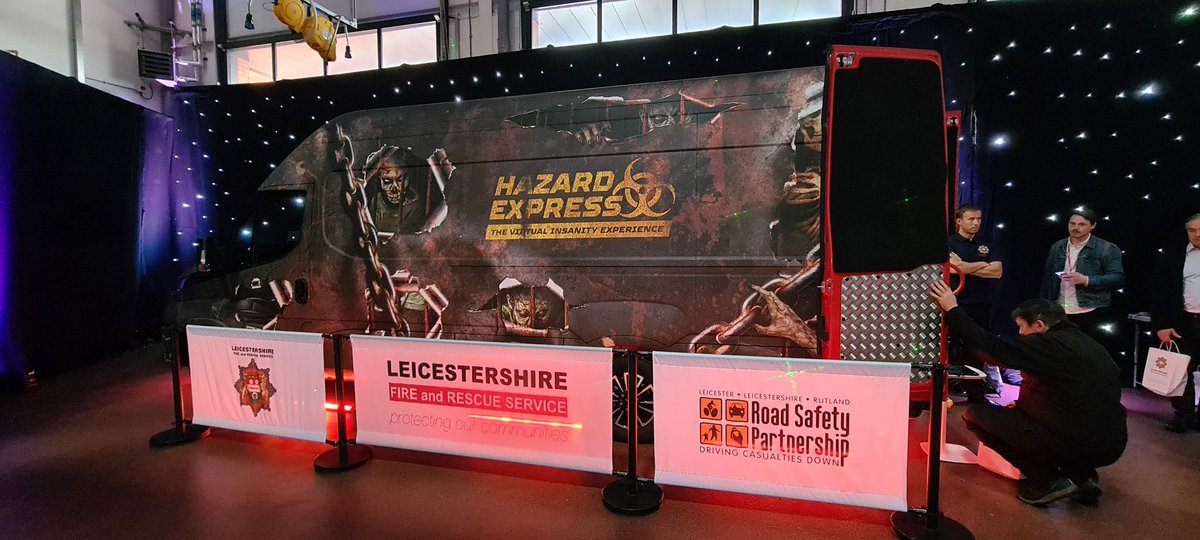 Proud to be at and involved with the launch innovative tech at Leicestershire Fire and Rescue Service #Leicester #vr