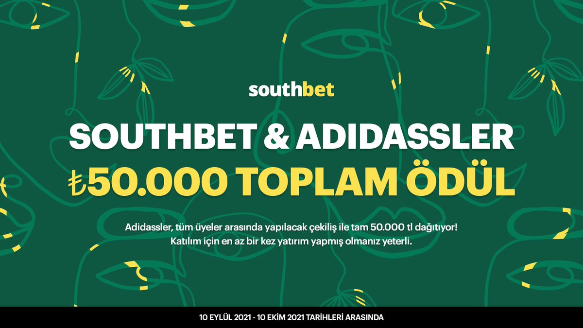 BUGUN 3.  10 KISILIK 100 TL KAZANAN GRUBU  ACIKLAYACAGIM 

AYRICA BENIM DAGITACAGIM 50.000 TL LIK ODULLER ICIN BILGI ASAGIDA 
SOUTHBET AILESINDE OL VE KAZAN