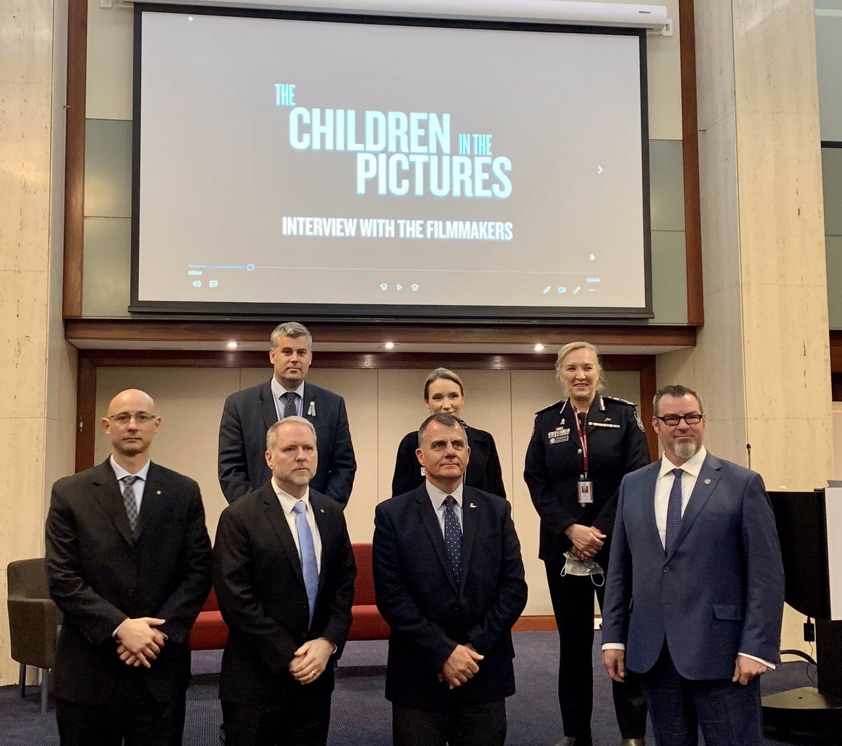 StephenABeckett's tweet photo. I was privileged to be invited to the premiere of ‘The Children In The Pictures’ doco highlighting the life saving work of #TaskforceArgos child protection officers.
This dedicated team have saved thousands of kids across the globe @MarkRyanQLD @CoPCarroll @QPSmedia @acccgovau https://t.co/Ar9SQfCdsT