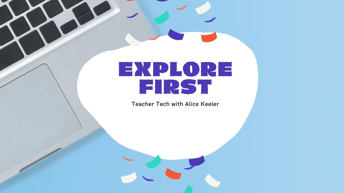 Get in the habit of introducing students to a new tech and starting with "teach me something" and showing them nothing. EVERY PERSON's first approach to tech should be to play with it and try to figure it out. Figure out SOMETHING. Then let someone show you some stuff you missed