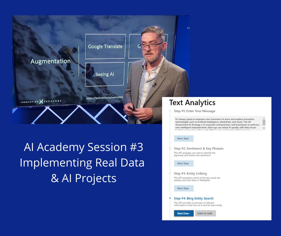 How to get ahead in AI!  #3 for the AI Academy with speakers: David Young &amp; Sherin Matthew,  for South York's businesses with insight into AI and a ready made network by Innovation Exchange (IX) supported by TEAM SY, ERDF and Capital Enterprise. #AI #southyorkshire