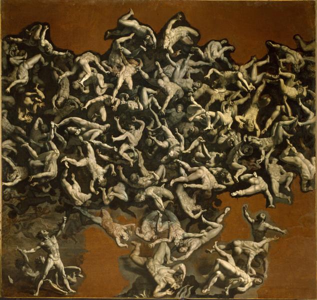 'Fall of the Rebel Angels,' Andrea Commodi, 1612–14.

.25 seconds after the train doors open.

#satanism #baroqueart