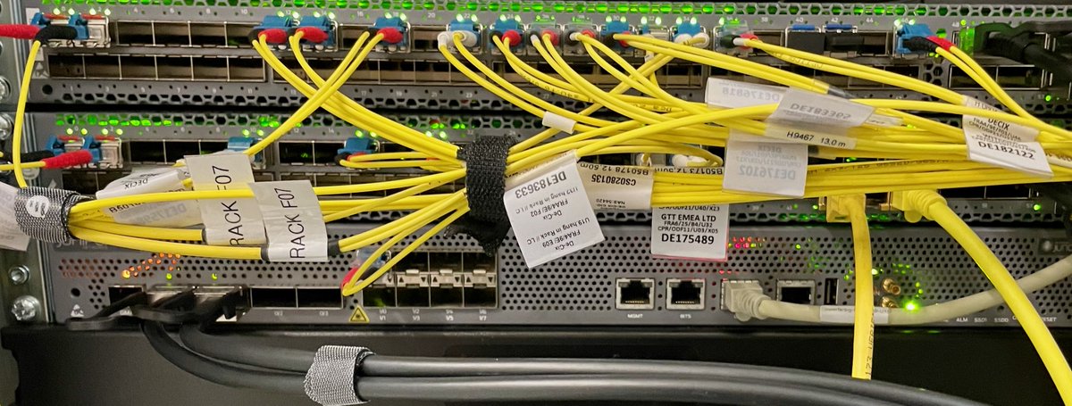 Interxion FRA4 POP almost finished 🥳